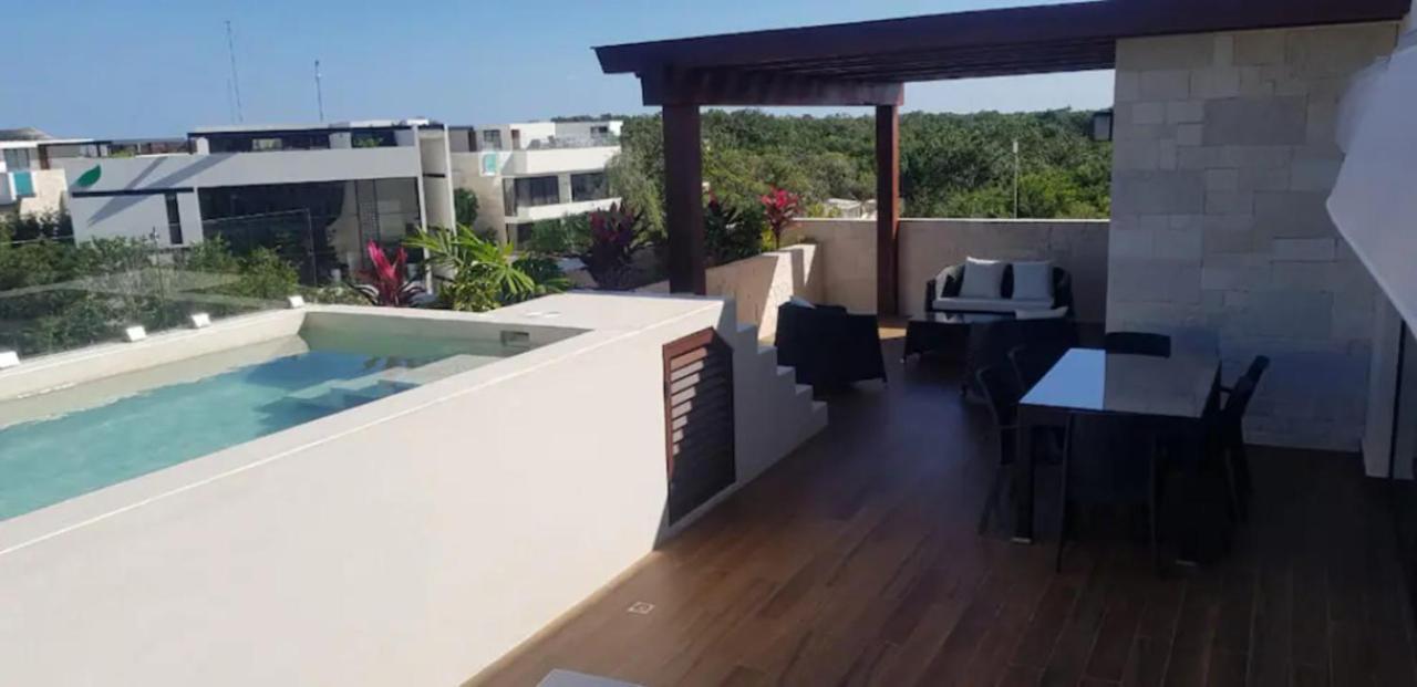 Appartamento Penthouse Blue Luxury La Veleta Tulum Esterno foto