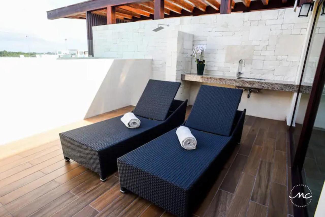 Appartamento Penthouse Blue Luxury La Veleta Tulum Esterno foto