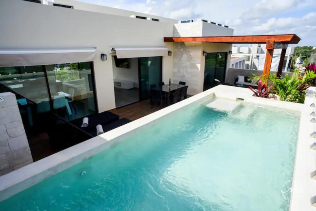 Appartamento Penthouse Blue Luxury La Veleta Tulum Esterno foto