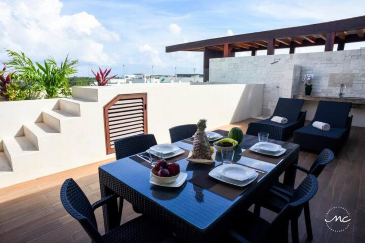 Appartamento Penthouse Blue Luxury La Veleta Tulum Esterno foto