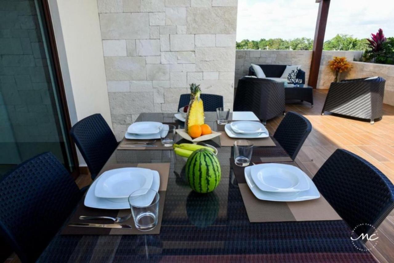 Appartamento Penthouse Blue Luxury La Veleta Tulum Esterno foto