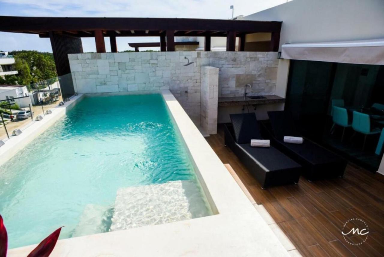 Appartamento Penthouse Blue Luxury La Veleta Tulum Esterno foto