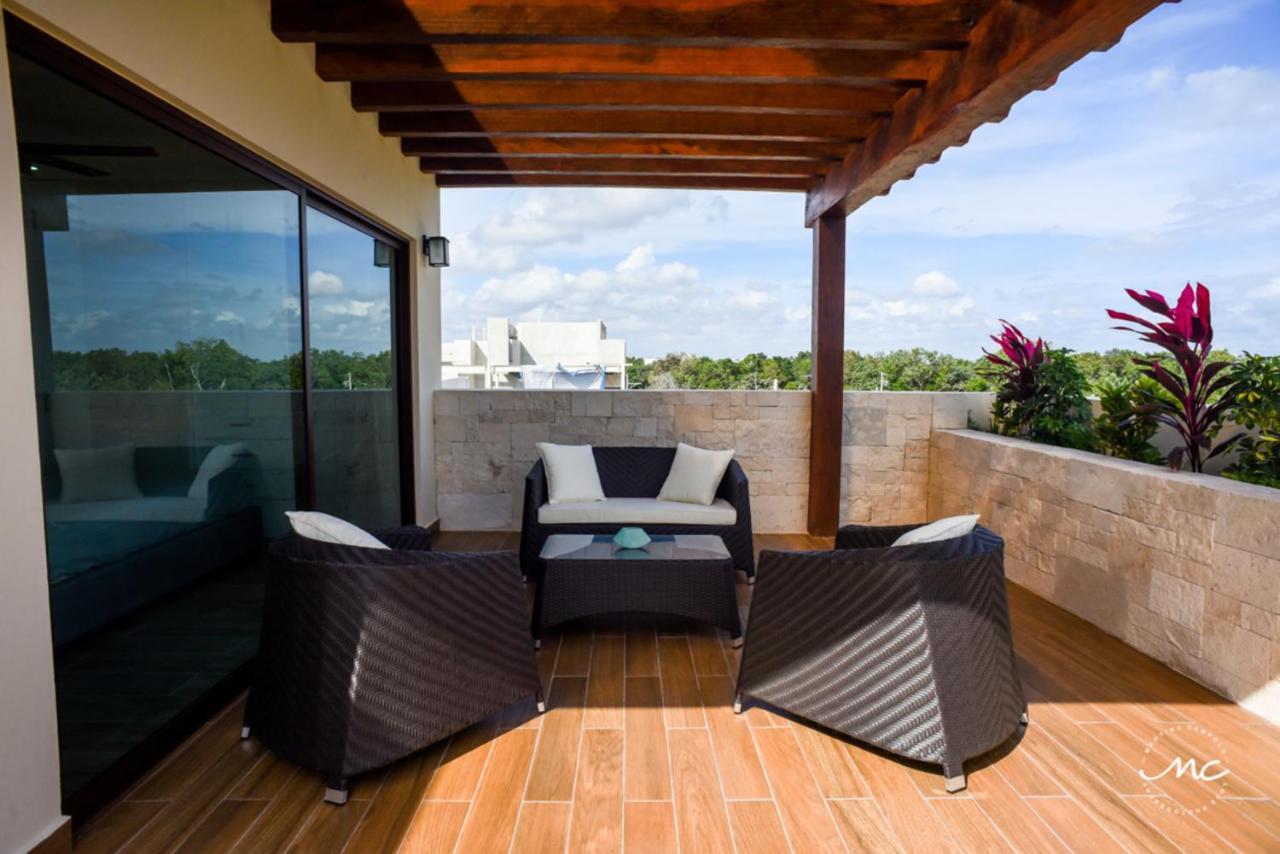 Appartamento Penthouse Blue Luxury La Veleta Tulum Esterno foto