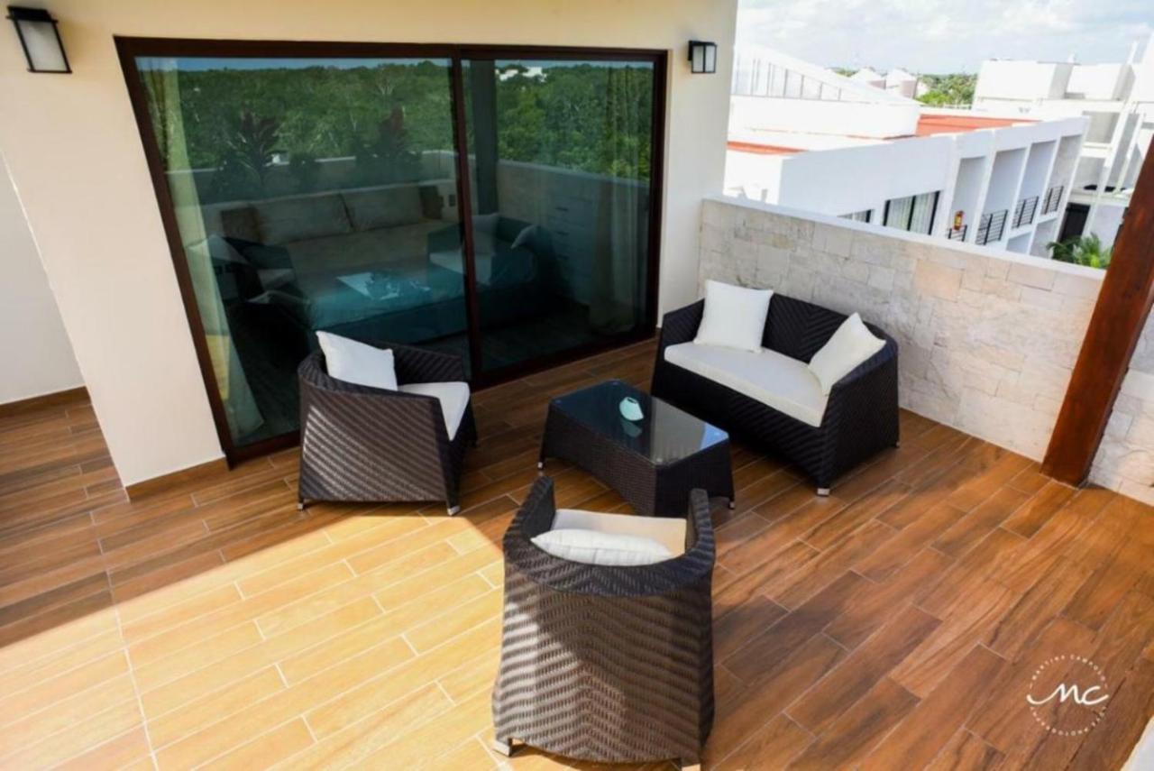 Appartamento Penthouse Blue Luxury La Veleta Tulum Esterno foto