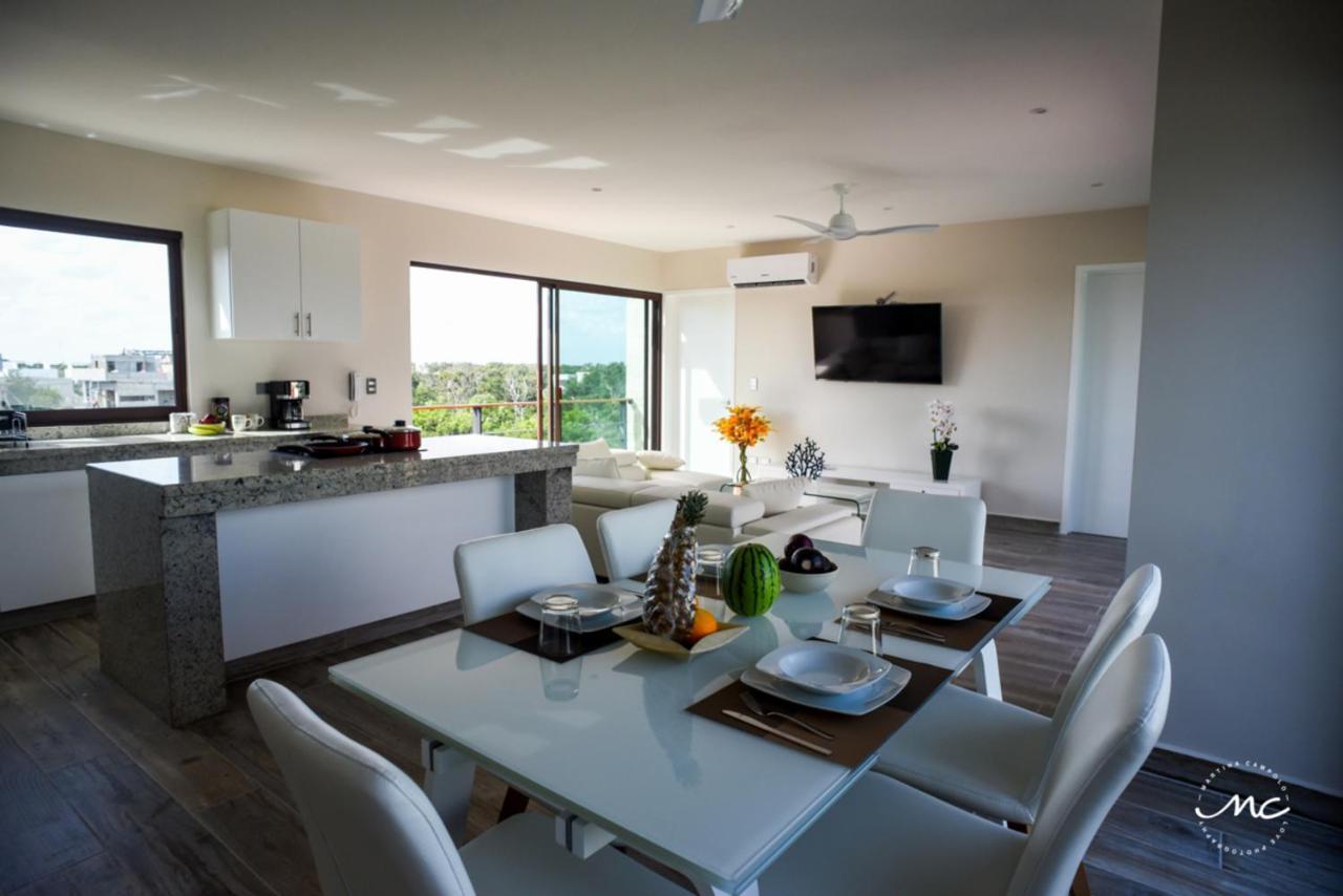 Appartamento Penthouse Blue Luxury La Veleta Tulum Esterno foto